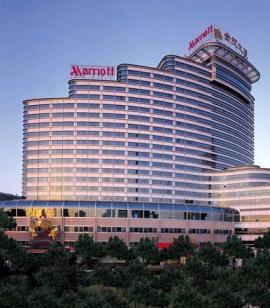 Beijing Marriott Hotel West Exterior foto